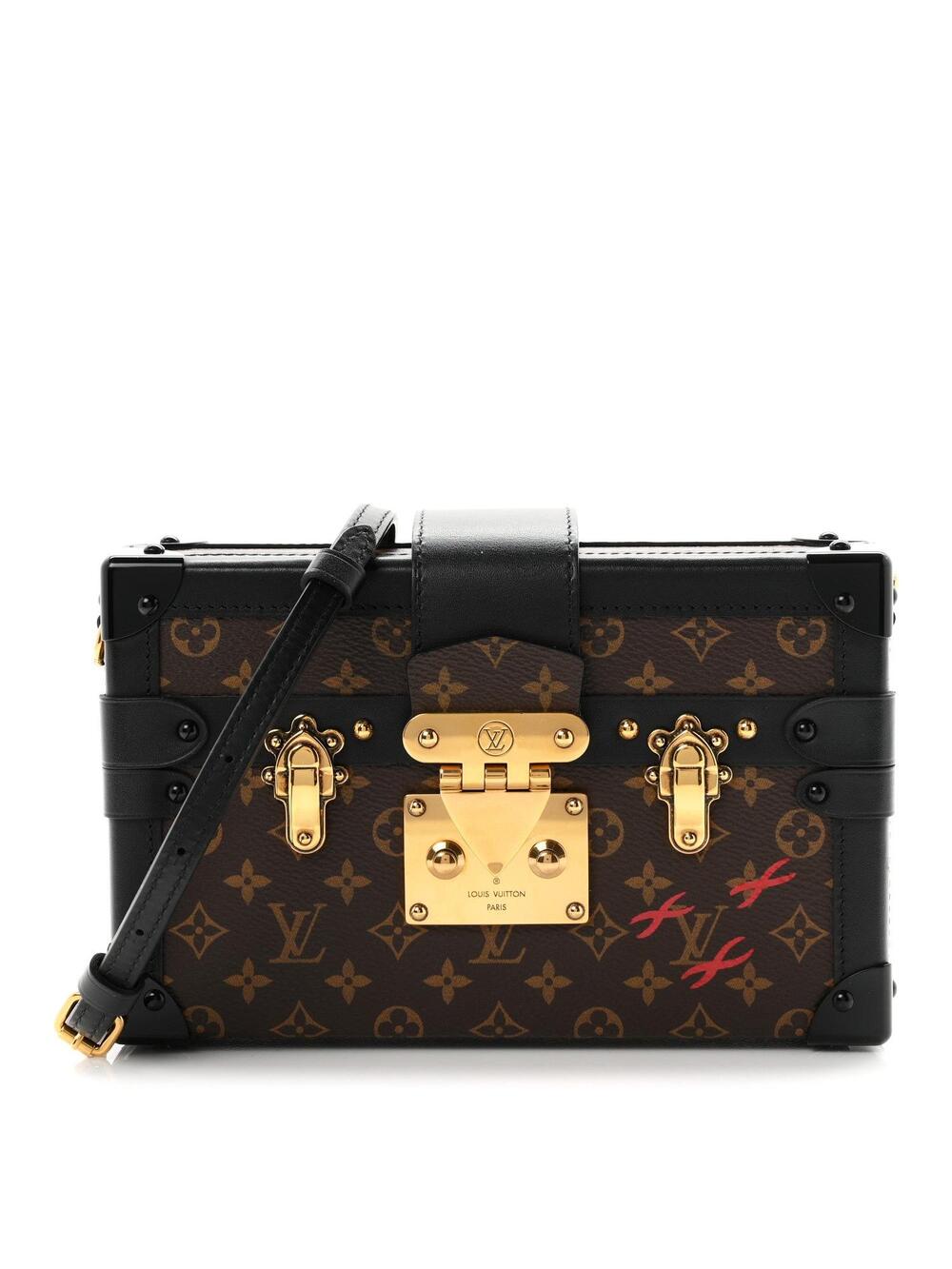 Louis Vuitton Petite Malle Black #347416L28B